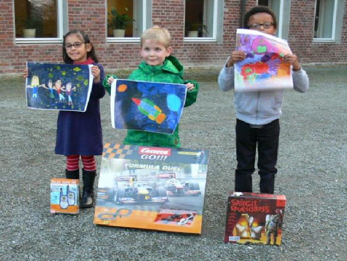 Malwettbewerb 2014_ drei GSW_Kinder